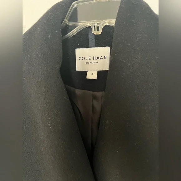 Cole Haan Women’s Wool Wrap Coat - Picture 2 of 13